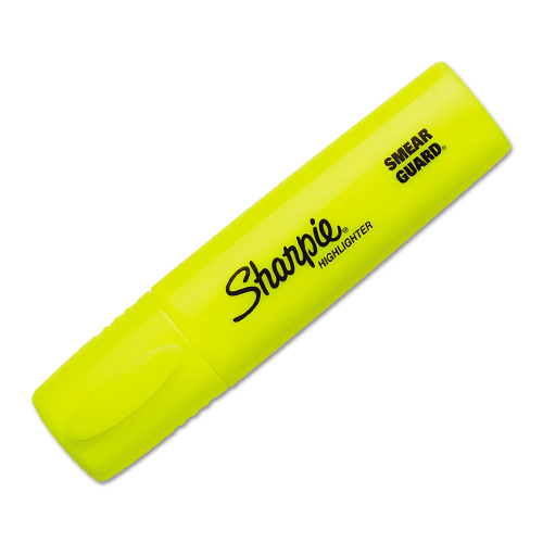 Bút dạ quang ngòi dẹp đầu lớn Sharpie Blade Highlighter 4.5mm (Cây lẻ)