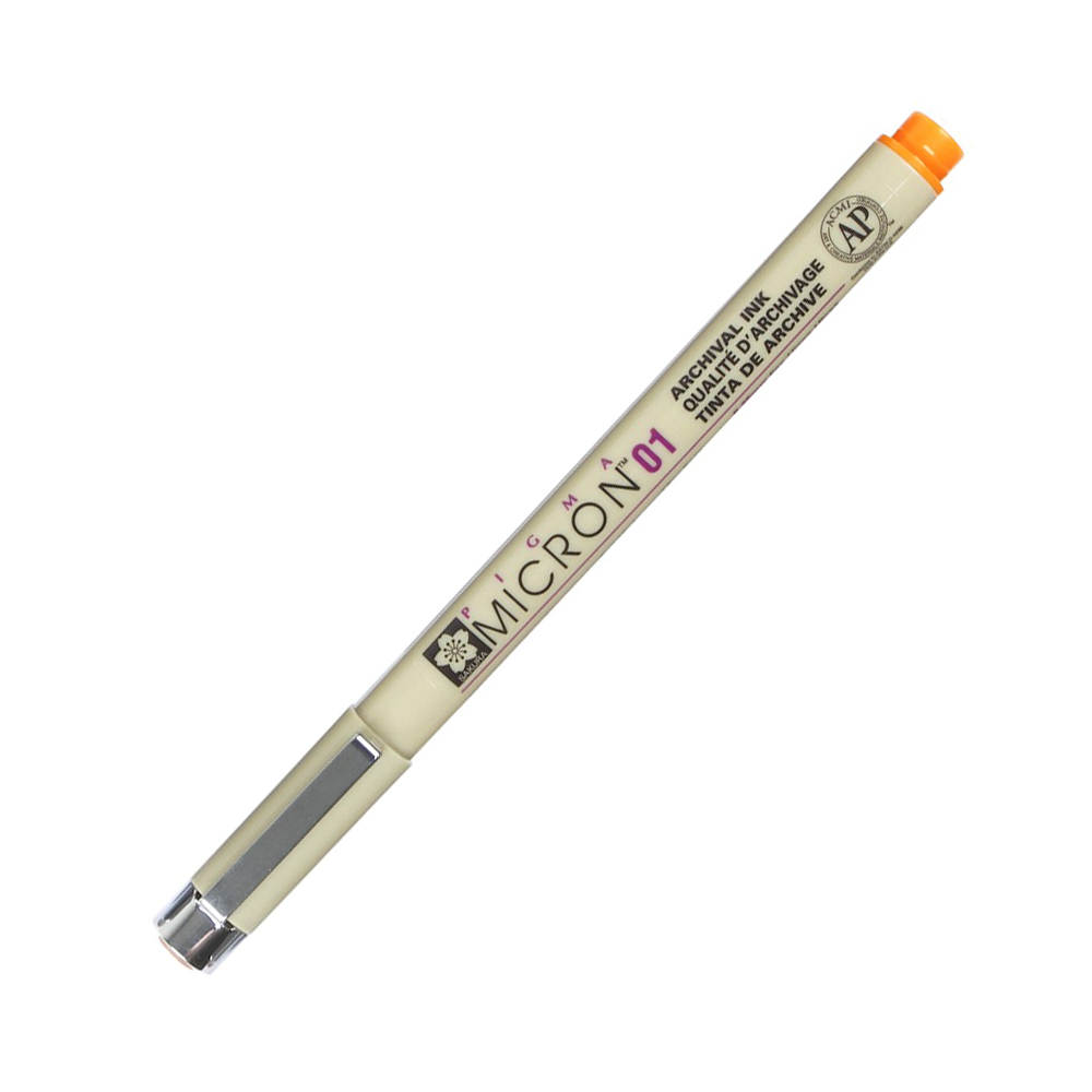Bút đi nét line mực khô nhanh, không lem Sakura Pigma Micron 01 – Ngòi 0.25mm