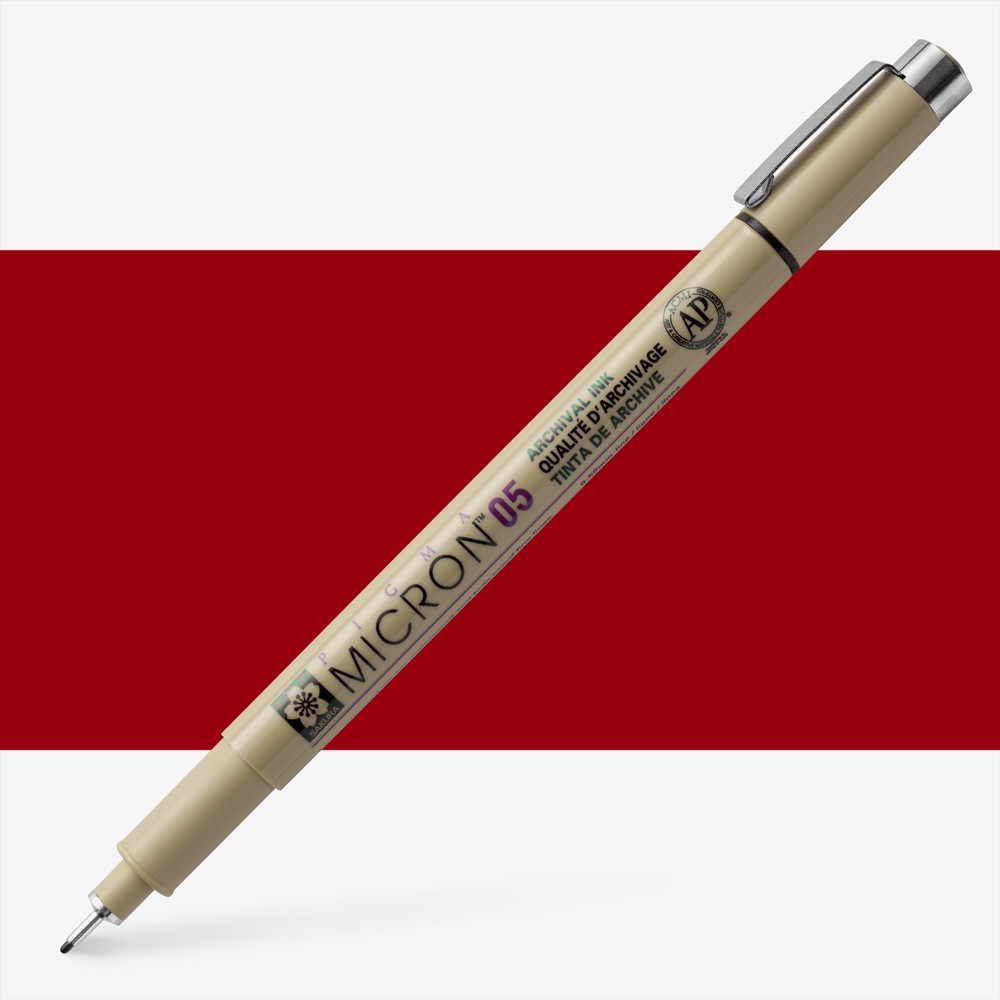 Bút đi nét line mực khô nhanh, không lem Sakura Pigma Micron 05 – Ngòi 0.45mm