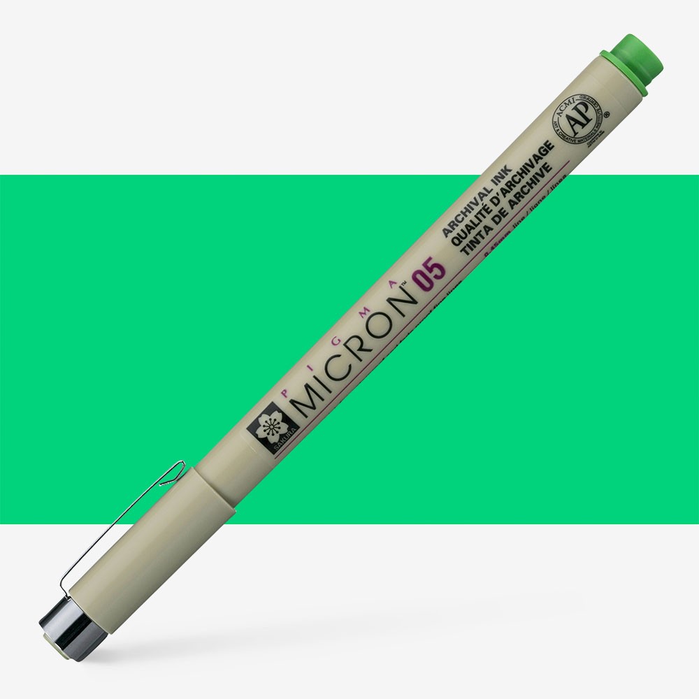 Bút đi nét line mực khô nhanh, không lem Sakura Pigma Micron 05 – Ngòi 0.45mm