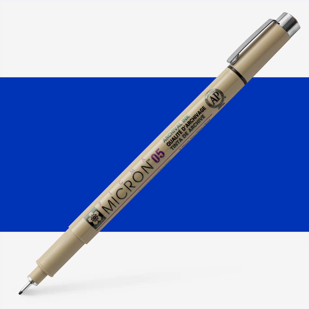 Bút đi nét line mực khô nhanh, không lem Sakura Pigma Micron 05 – Ngòi 0.45mm