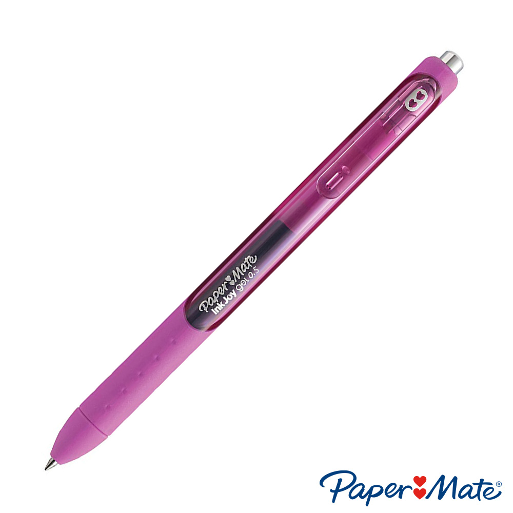 Bút bi mực gel đầu bấm Paper Mate InkJoy Gel RT Fine Point - Ngòi 0.5mm (Cây lẻ)