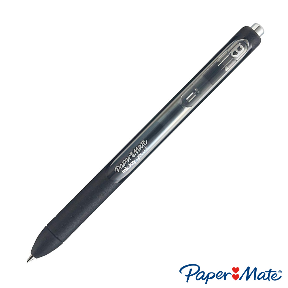 Bút bi mực gel đầu bấm Paper Mate InkJoy Gel RT Fine Point - Ngòi 0.5mm (Cây lẻ)