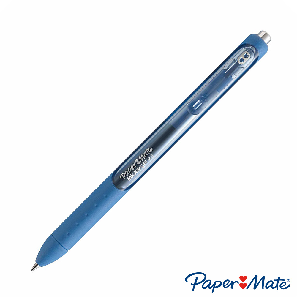 Bút bi mực gel đầu bấm Paper Mate InkJoy Gel RT Fine Point - Ngòi 0.5mm (Cây lẻ)