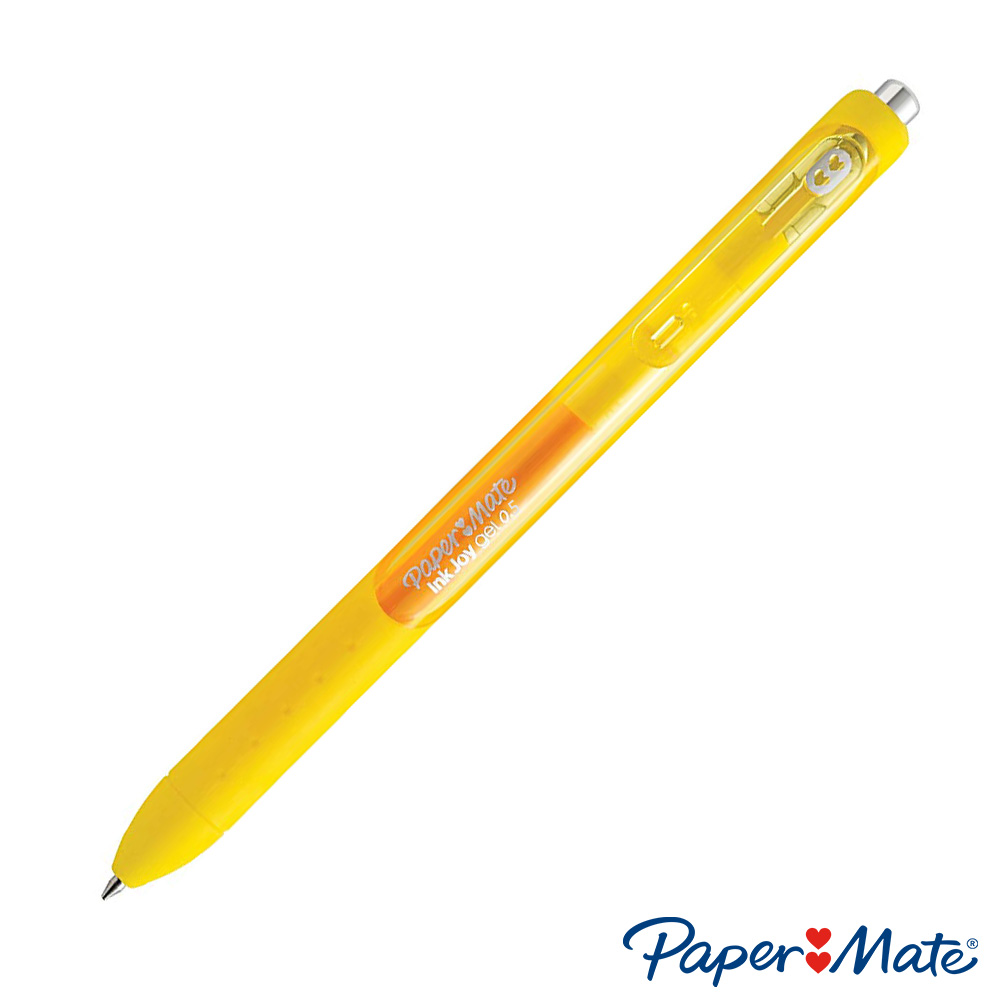 Bút bi mực gel đầu bấm Paper Mate InkJoy Gel RT Fine Point - Ngòi 0.5mm (Cây lẻ)