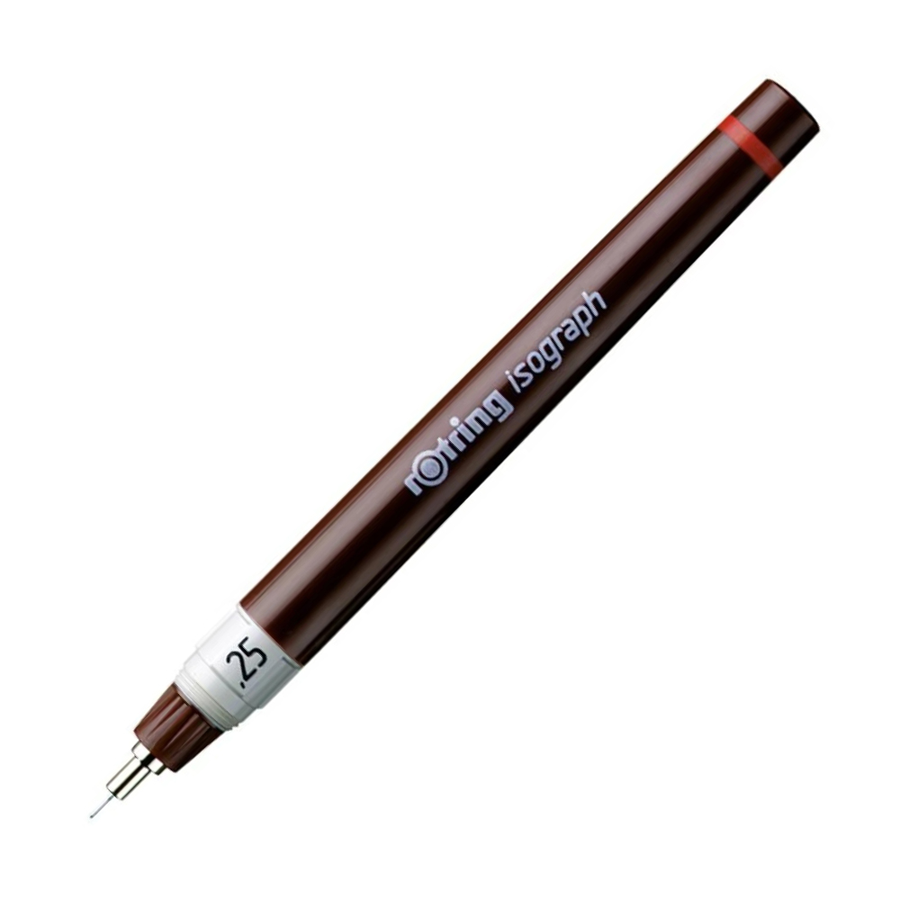 Bút kim cao cấp dùng để vẽ kỹ thuật Rotring Isograph Technical Pen (Cây lẻ)