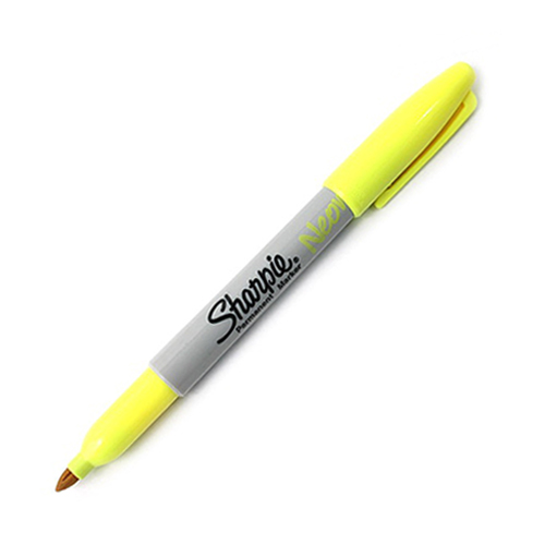 Bút lông dầu mực phản quang vẽ đa chất liệu Sharpie Neon Fine Point 0.9mm (Cây lẻ)