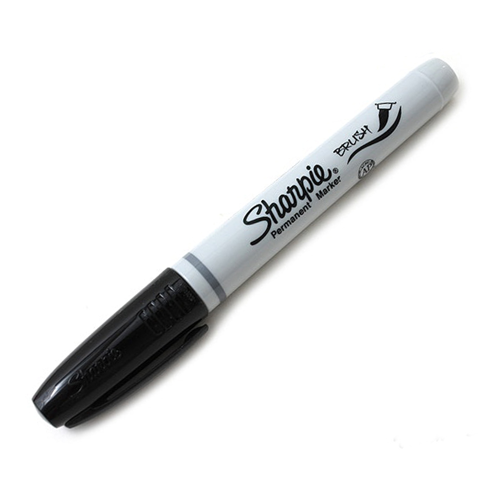 Bút lông dầu ngòi cọ vẽ đa chất liệu Sharpie Brush Tip 4.5mm (Cây lẻ)