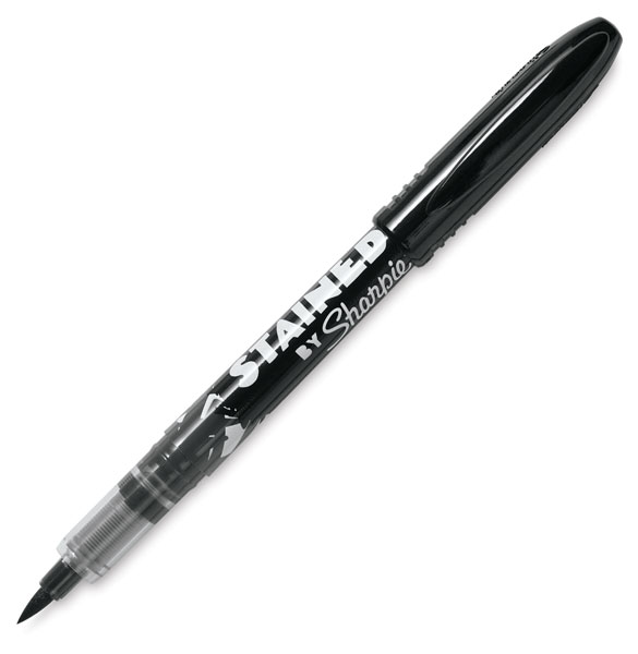 Bút lông dầu ngòi cọ vẽ vải chuyên dụng Sharpie Stained 4.5mm (Cây lẻ)
