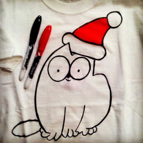 Vỉ 5 màu bút lông ngòi cọ vẽ vải chuyên dụng Sharpie Stained Fabric Markers