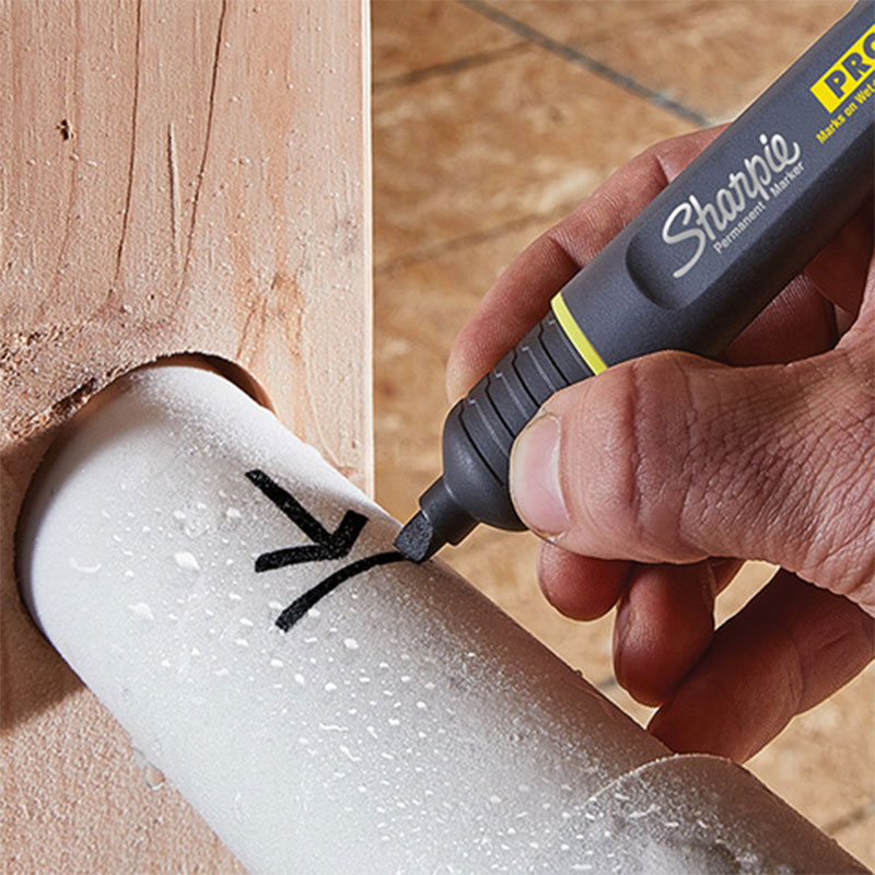 Bút lông dầu vẽ đa chất liệu không xóa được Sharpie Pro Chisel 4.5mm (Cây lẻ)