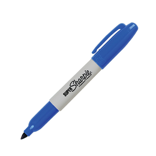 Bút lông dầu vẽ đa chất liệu, ngòi lớn Sharpie Super Fine 1.5mm (Cây lẻ)