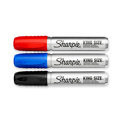 Bút lông dầu vẽ đa chất liệu Sharpie Pro King Size Chisel 6.2mm (Cây lẻ)