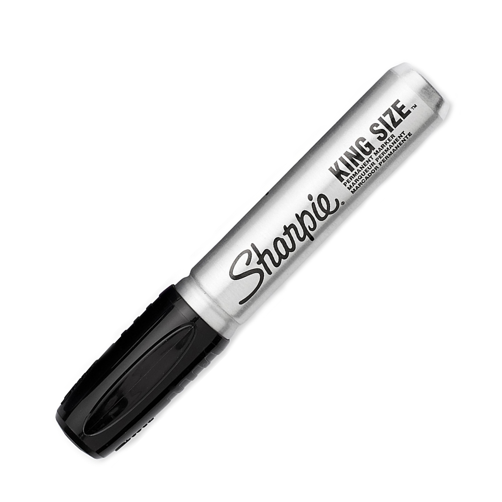Bút lông dầu vẽ đa chất liệu Sharpie Pro King Size Chisel 6.2mm (Cây lẻ)