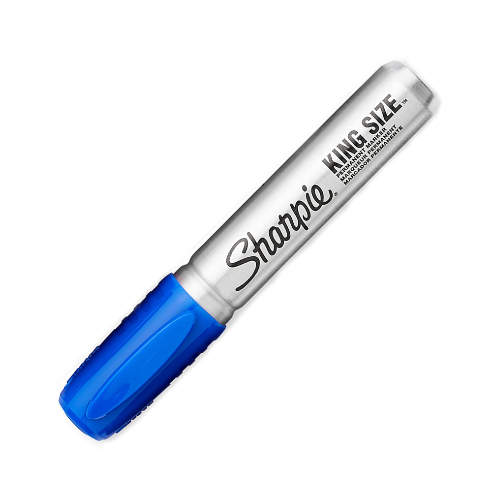 Bút lông dầu vẽ đa chất liệu Sharpie Pro King Size Chisel 6.2mm (Cây lẻ)