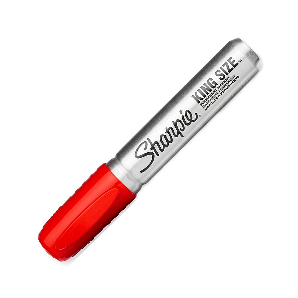 Bút lông dầu vẽ đa chất liệu Sharpie Pro King Size Chisel 6.2mm (Cây lẻ)