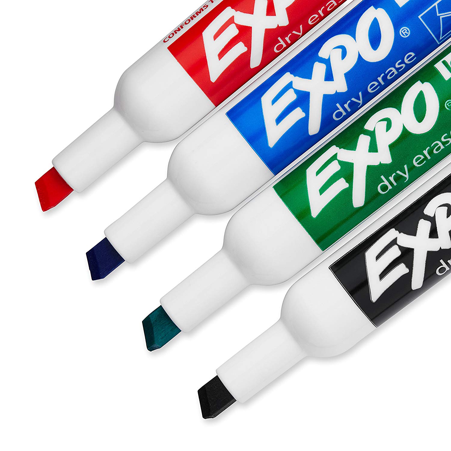 Vỉ 12 cây bút lông viết bảng không mùi Expo Low Odor Dry Erase Markers (Xóa khô)
