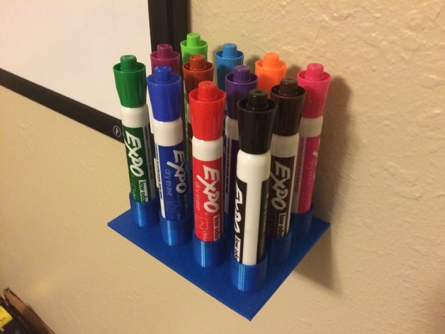 Vỉ 12 cây bút lông viết bảng không mùi Expo Low Odor Dry Erase Markers (Xóa khô)