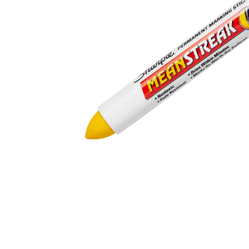 Bút sáp đánh dấu công nghiệp siêu bền ngòi tròn Sharpie Mean Streak, Bullet Tip