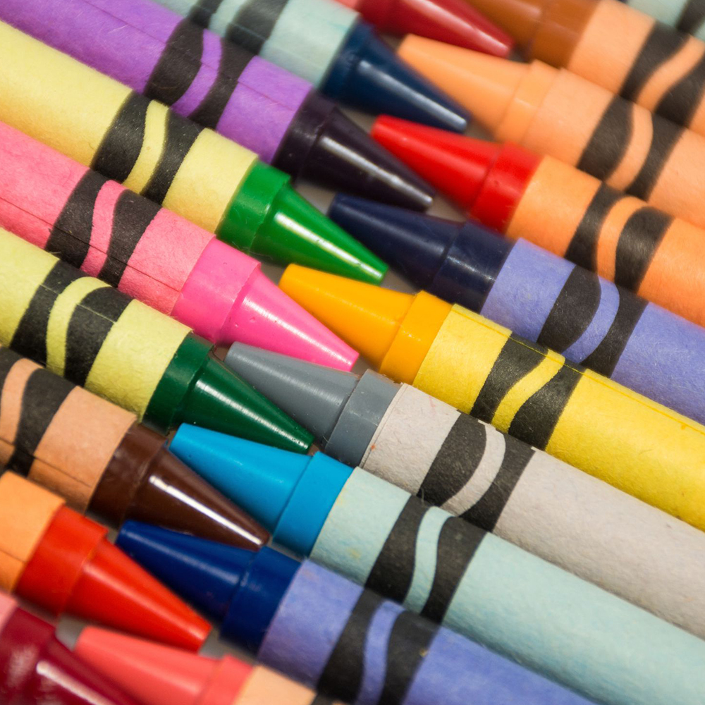 Bộ 8 bút sáp màu an toàn cho trẻ Crayola Crayons