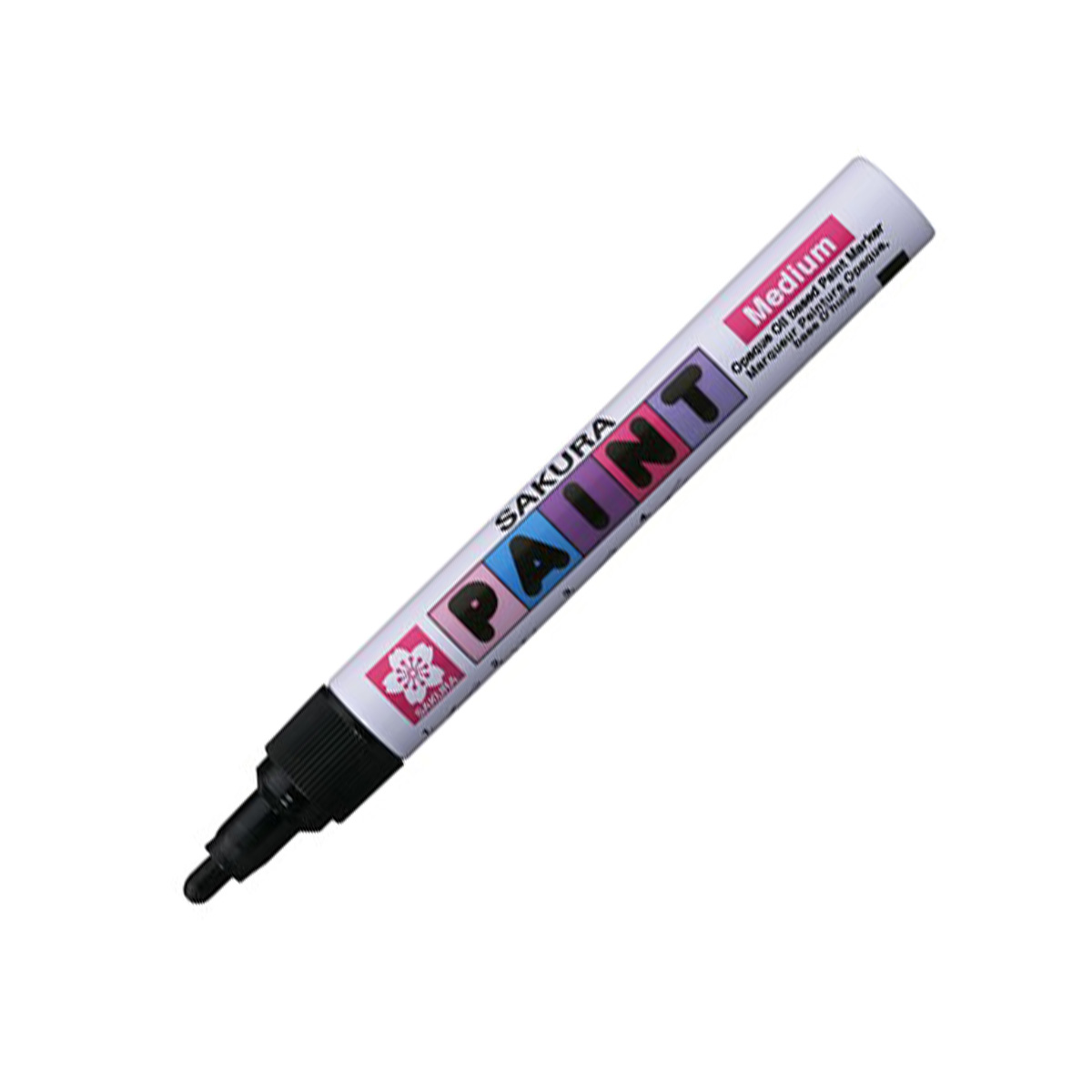Bút sơn dầu đánh dấu công nghiệp Sakura Paint Marker Medium Point 2.0mm - Đen (Black) XPMK-B#49