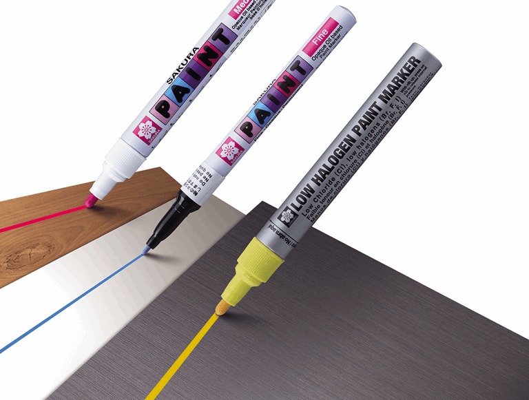 Bút sơn công nghiệp Sakura Paint Marker Fine Point - Ngòi 1.0mm