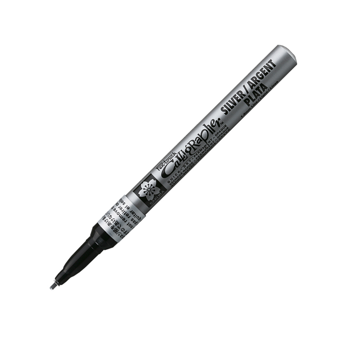 Bút sơn dầu ngòi dẹp vẽ đa chất liệu Sakura PenTouch Calligrapher, Fine Point - Ngòi 0.6 / 1.8mm (Cây lẻ)