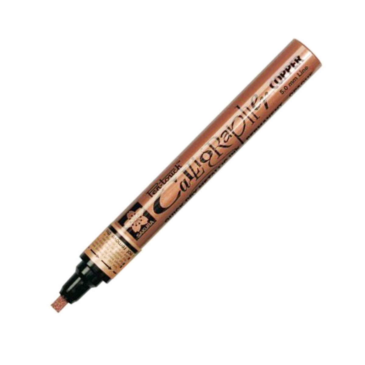 Bút sơn dầu ngòi dẹp vẽ đa chất liệu Sakura PenTouch Calligrapher, Medium Point - Ngòi 0.6 / 5.0mm (Cây lẻ)