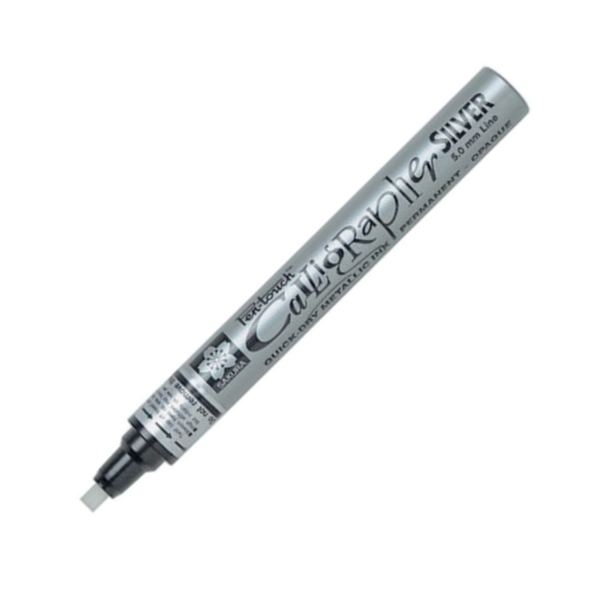 Bút sơn dầu ngòi dẹp vẽ đa chất liệu Sakura PenTouch Calligrapher, Medium Point - Ngòi 0.6 / 5.0mm (Cây lẻ)