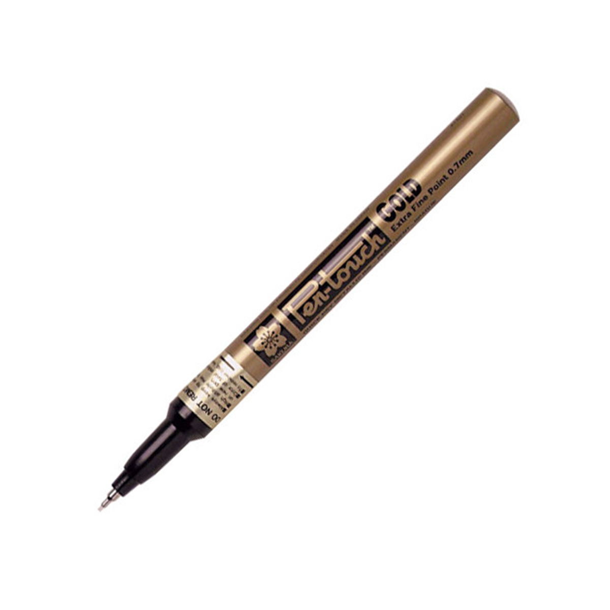 Bút sơn dầu Sakura Pentouch Extra Fine 0.7mm viết thiệp không lem - Vàng ánh kim (Gold) 41101