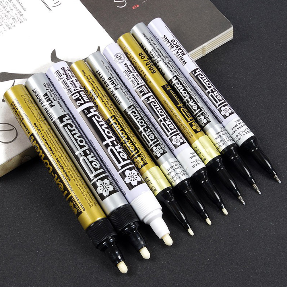 Bút sơn dầu vẽ đa chất liệu Sakura PenTouch Medium Point - Ngòi 2.0mm (Cây lẻ)