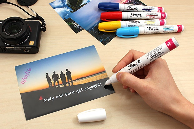 Bút sơn dầu vẽ đa chất liệu Sharpie Oil Based Medium Point 1.5mm (Cây lẻ)
