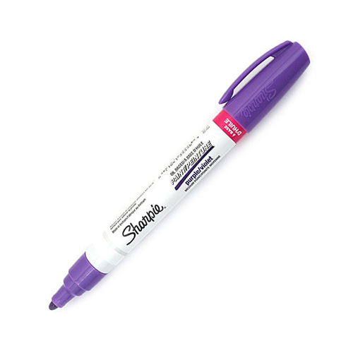 Bút sơn dầu vẽ đa chất liệu Sharpie Oil Based Medium Point 1.5mm (Cây lẻ)