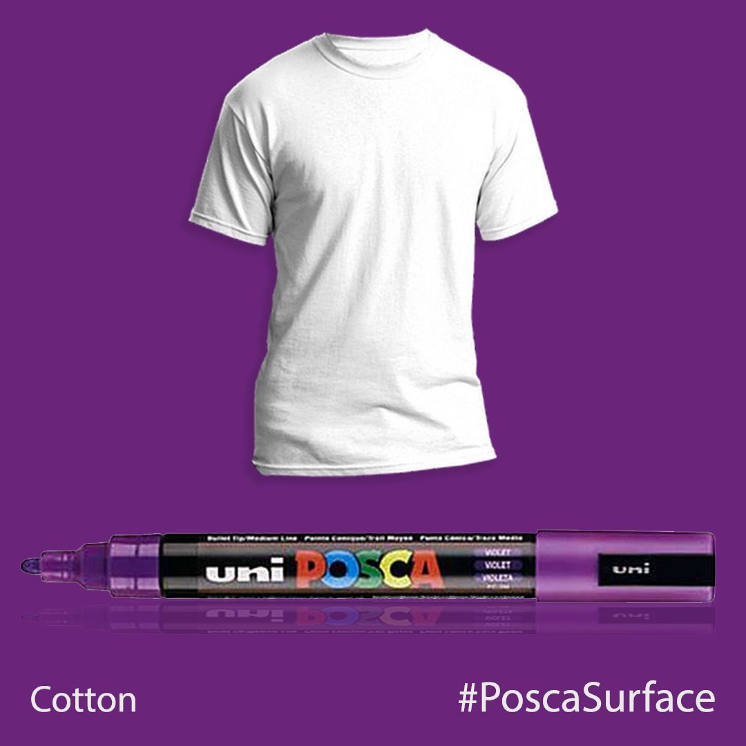 Bút sơn nước vẽ đa chất liệu Uni Posca PC-1M chính hãng ngòi 0.7mm (Cây lẻ)