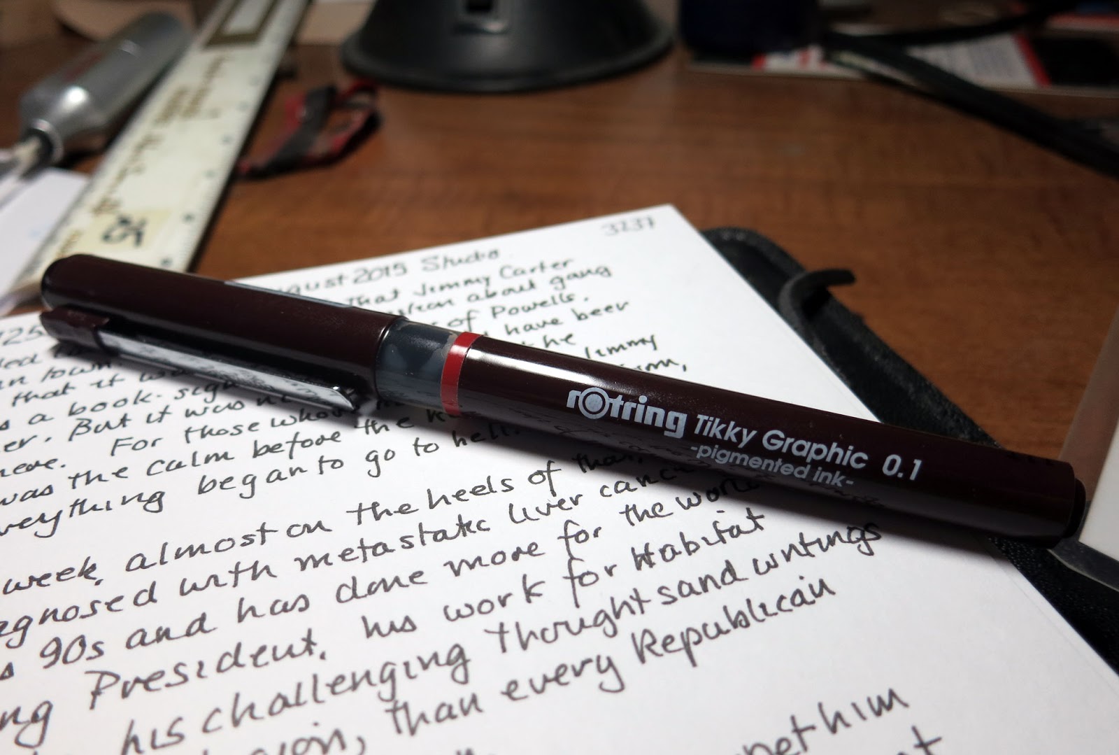 Bút lông kim chuyên dùng để vẽ phác thảo Rotring Tikky Graphic Fineliner (Cây lẻ)