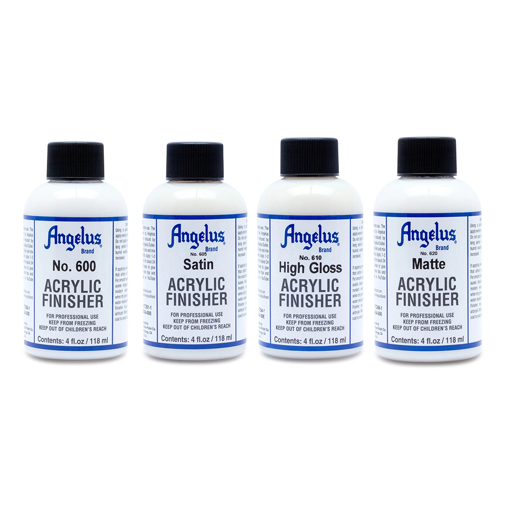 Dung dịch phủ bảo vệ màu Angelus Finisher High Gloss (Bóng mạnh) – 118ml (4Oz)