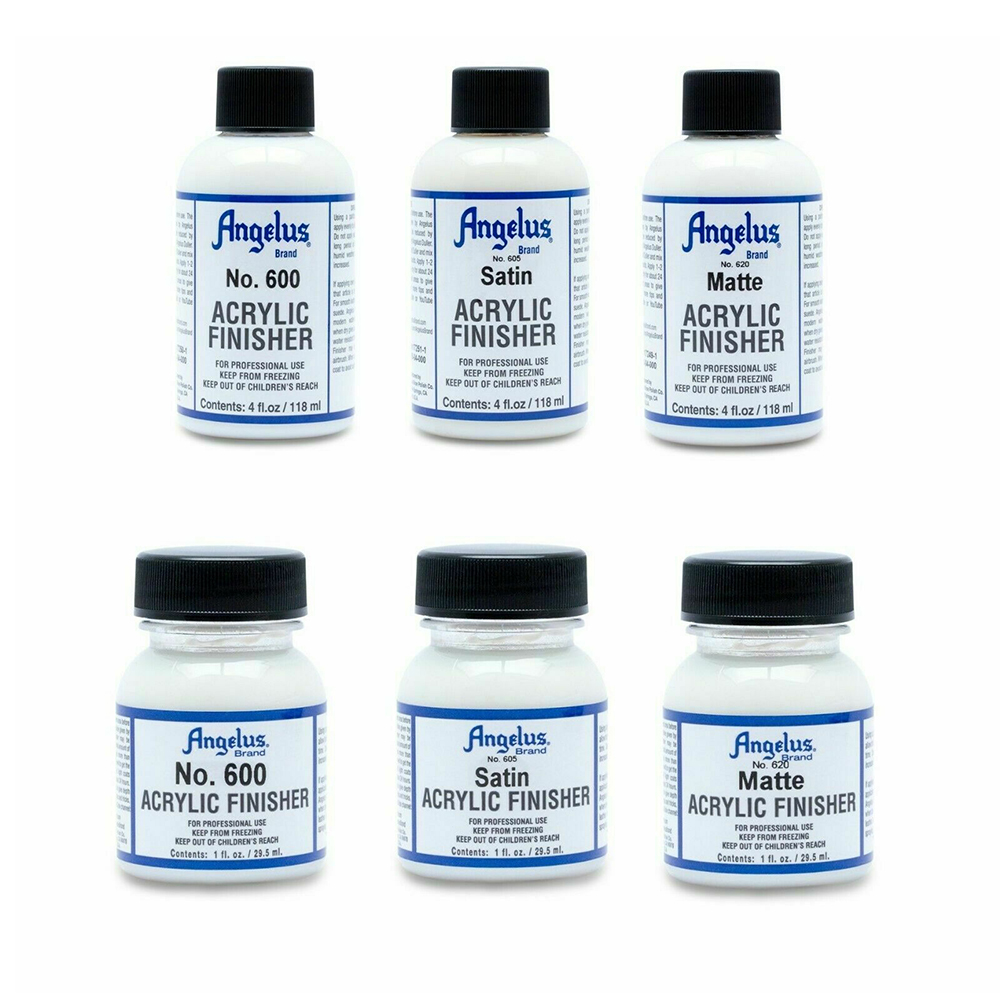 Dung dịch tạo lớp phủ bảo vệ màu Angelus Finisher Matte (Mờ) – 29.5ml (4Oz)