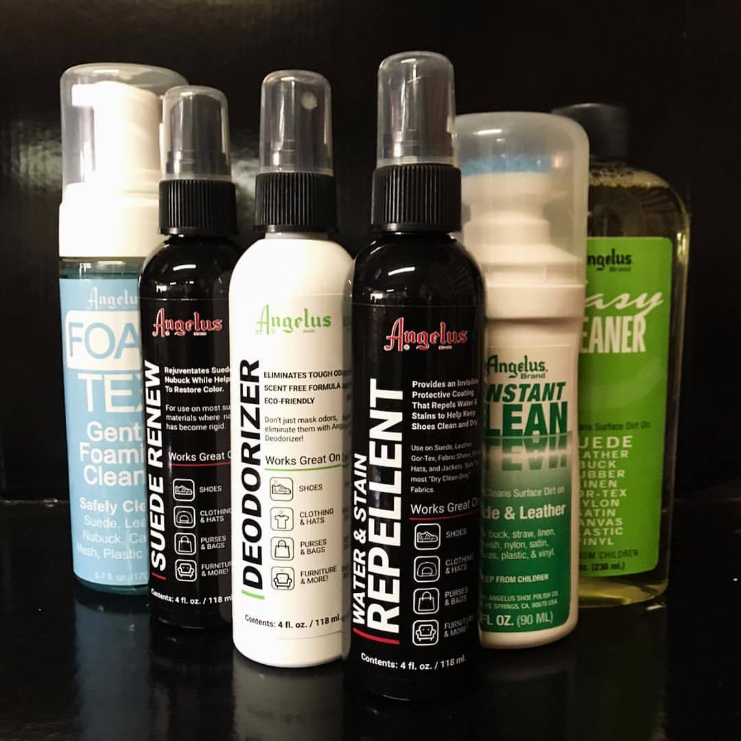 Bình xịt vệ sinh giày đa năng dạng bọt Angelus Foam-Tex – 170ml (5.7Oz)
