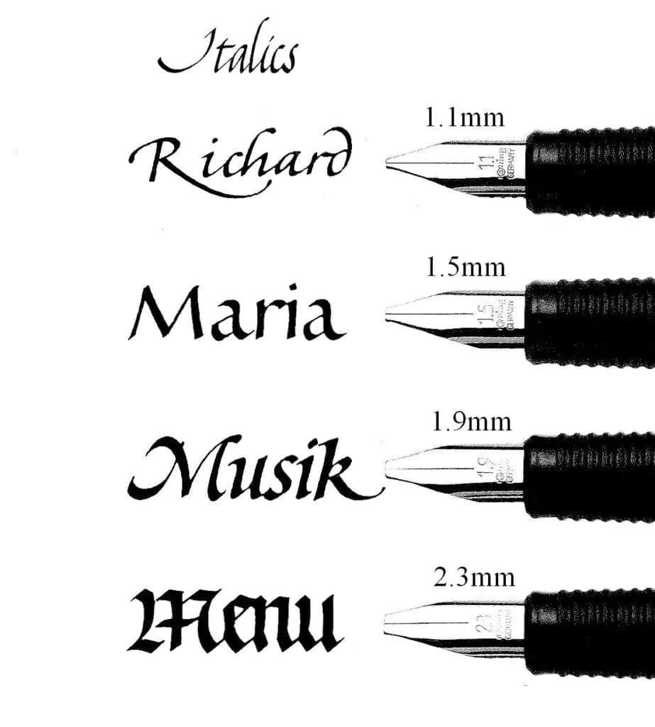 Bút máy cao cấp dùng để viết chữ thư pháp Rotring ArtPen Calligraphy (Cây lẻ)