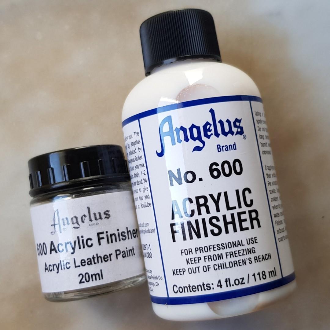Dung dịch phủ bảo vệ màu Angelus Finisher Normal (Bóng nhẹ) – 29.5ml (1Oz)