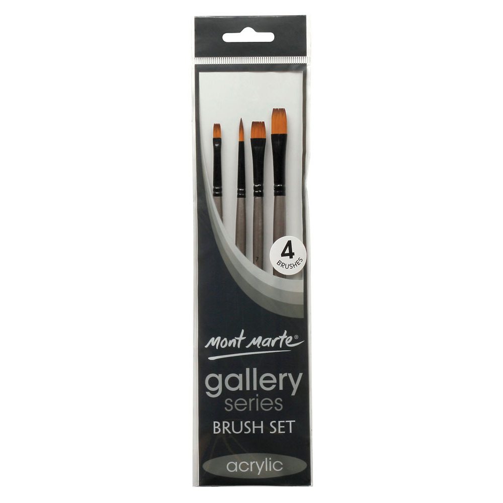 Cọ vẽ màu acrylic chuyên dụng Mont Marte Gallery Series Brush