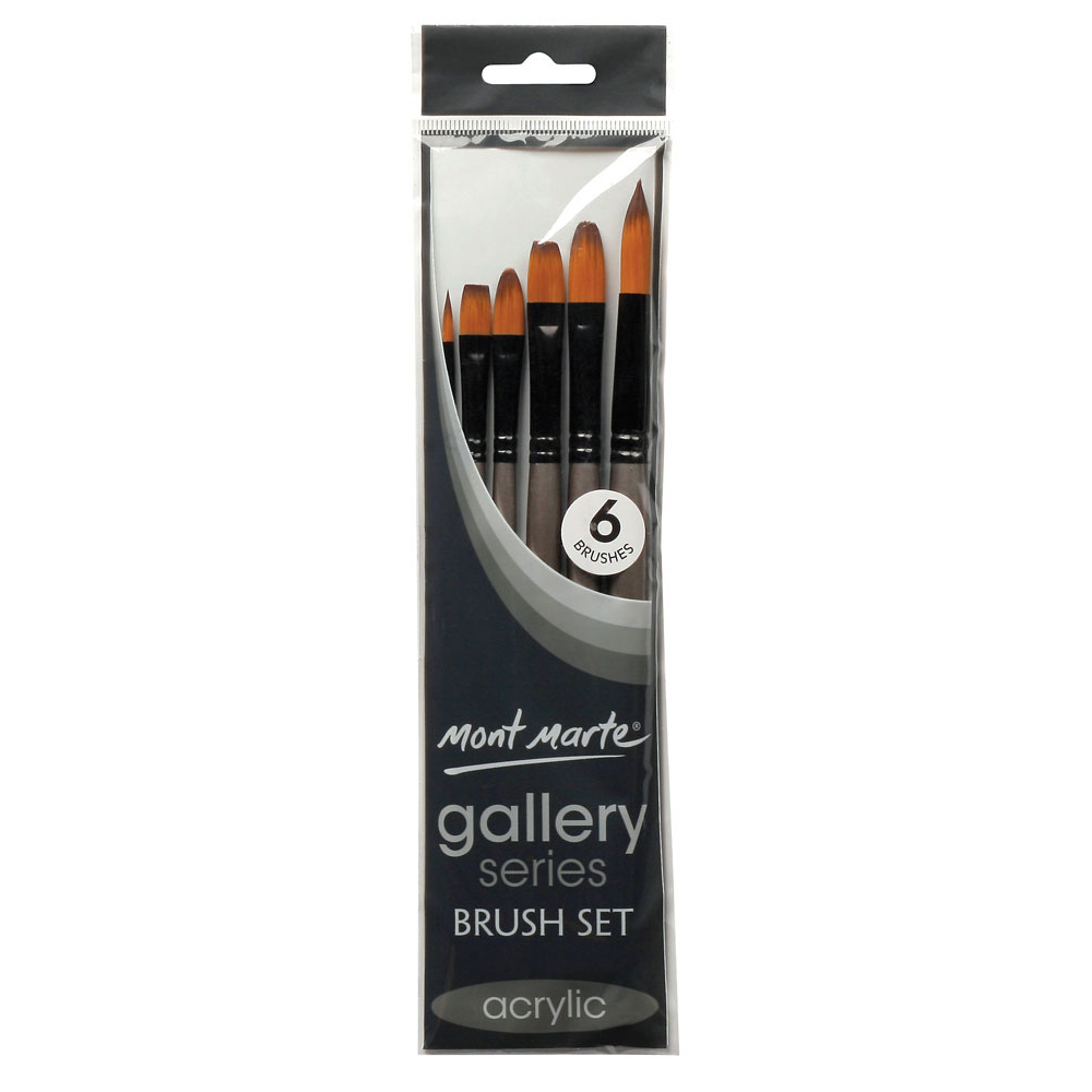 Cọ vẽ màu acrylic chuyên dụng Mont Marte Gallery Series Brush