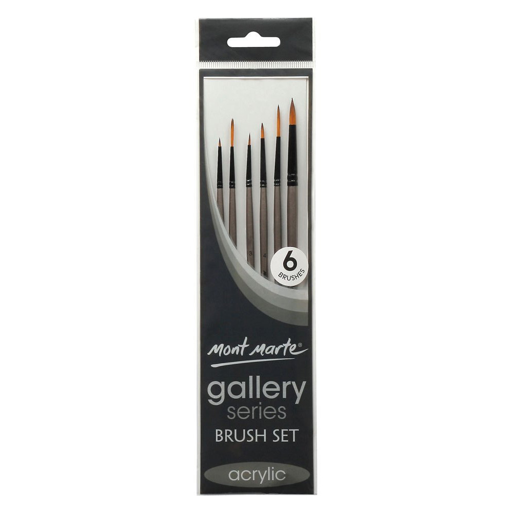 Cọ vẽ màu acrylic chuyên dụng Mont Marte Gallery Series Brush
