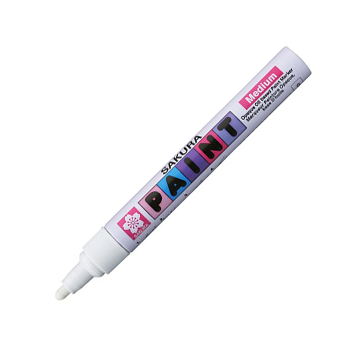 Bút sơn dầu đánh dấu công nghiệp Sakura Paint Marker Medium Point 2.0mm - Trắng (White) XPMK-B#50