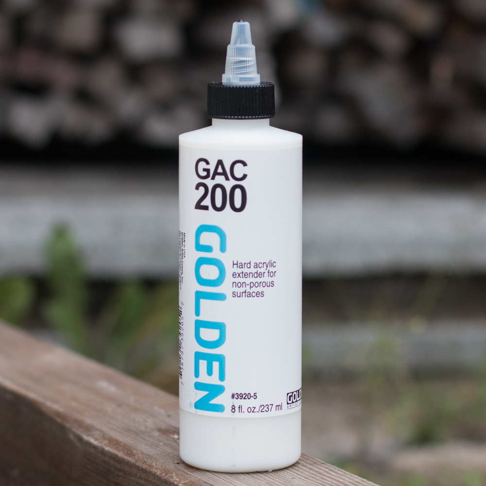Dung môi Golden GAC 100 pha màu Acrylic vẽ lên bề mặt siêu cứng, trơn - 237ml (8Oz)