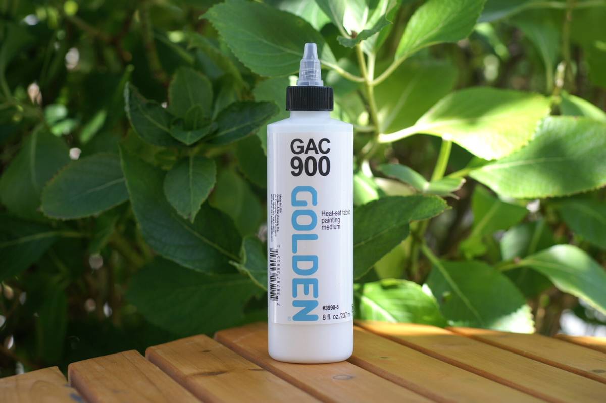 Dung môi Golden GAC 900 pha màu Acrylic vẽ lên vải, da lộn - 237ml (8Oz)
