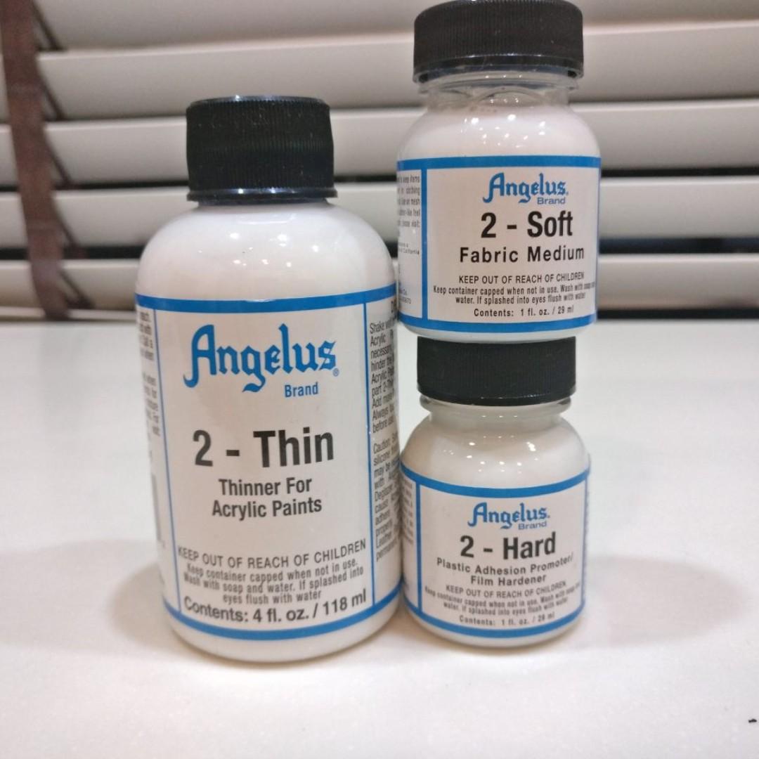 Dung môi pha màu vẽ trên bề mặt cứng Angelus 2-Hard - 118ml (4Oz)