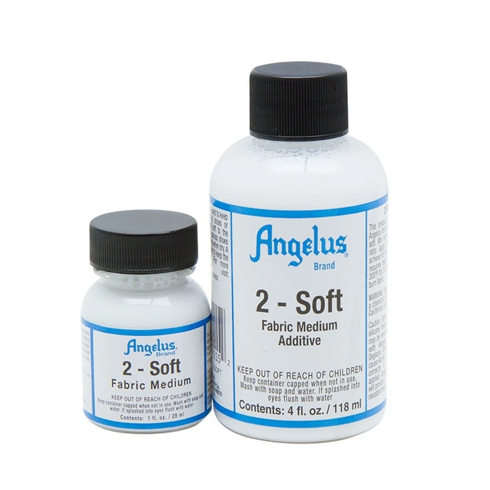 Dung môi pha màu vẽ lên bề mặt vải Angelus 2-Soft - 29.5ml (1Oz)
