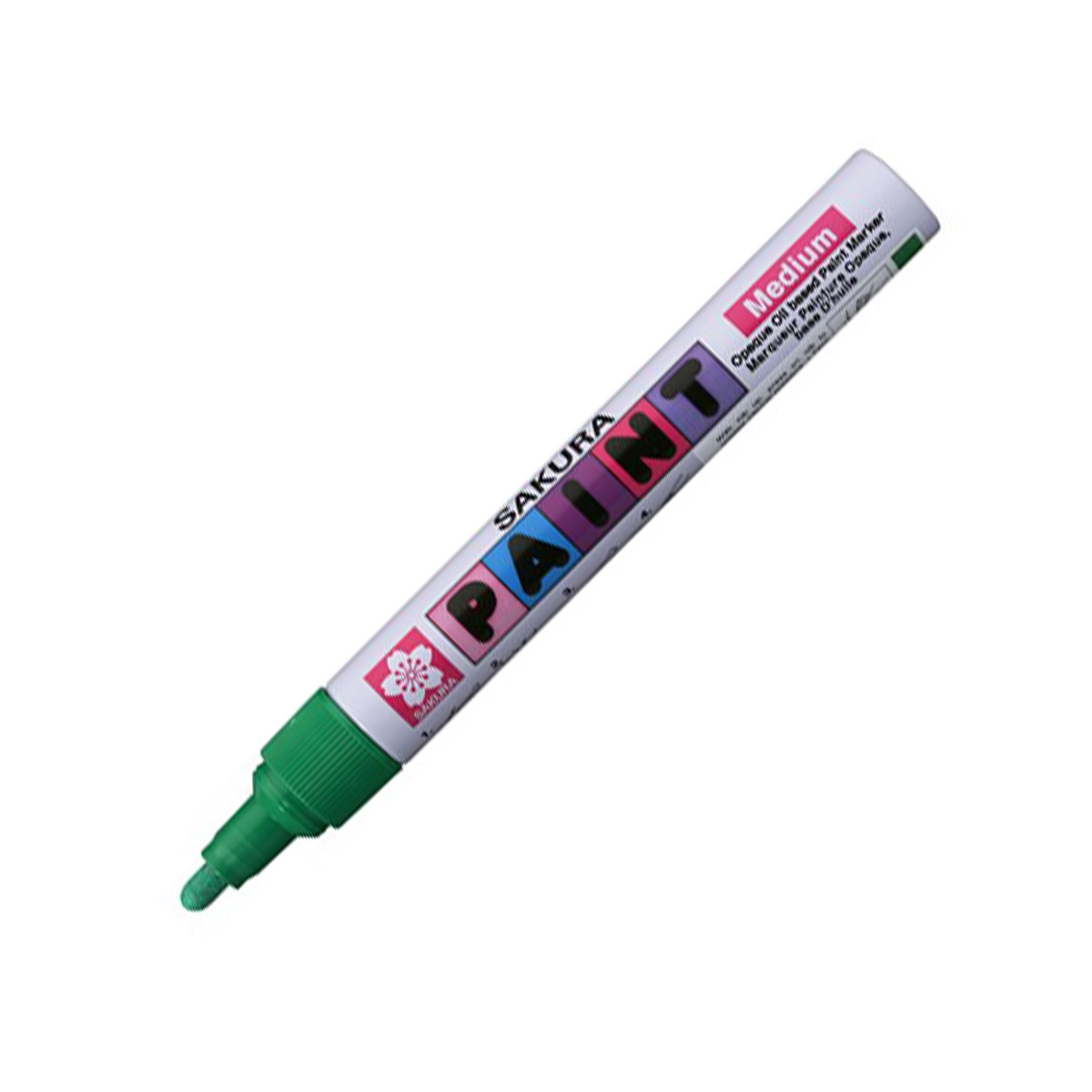Bút sơn dầu đánh dấu công nghiệp Sakura Paint Marker Medium Point 2.0mm - Xanh lá cây (Green) XPMK-B#29