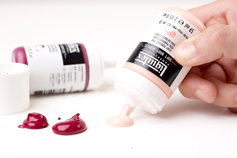 Màu acrylic vẽ vải cao cấp Liquitex Professional Soft Body Acrylic - 59ml (2Oz)